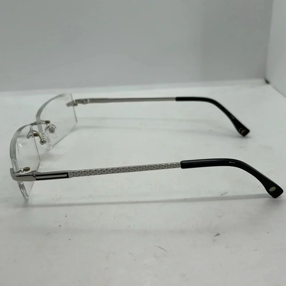 Red Prestige VICE Eyeglasses Frames Case Tool Pouch RXable.  Clear Silver. NWT main image 4